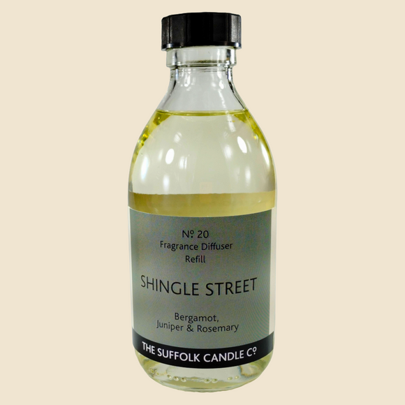 SHINGLE STREET - Bergamot, Juniper and Rosemary - Diffuser oil refill - 250ml