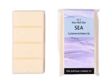 SEA - Cyclamen and Waterlily - handmade wax melt bar - 50g