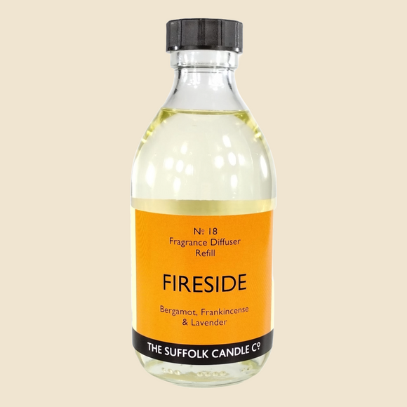 FIRESIDE - Bergamot, Frankincense and Lavender - Diffuser oil refill - 250ml