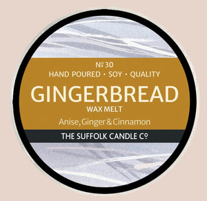 GINGERBREAD - Anise, Ginger and Cinnamon - handmade wax melt - 50g