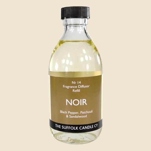 NOIR - Black Pepper, Patchouli and Sandalwood - Diffuser oil refill - 250ml