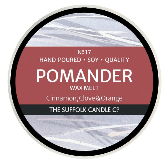 POMANDER - Cinnamon, Clove and Orange - handmade wax melt - 50g