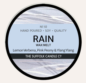 RAIN - Lemon Verbena, Pink Peony and Ylang Ylang - handmade wax melt - 50g