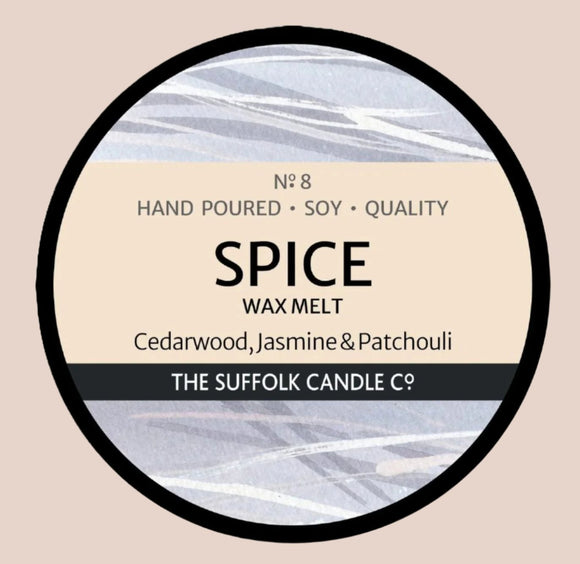 SPICE - Cedarwood, Jasmine and Patchouli - handmade wax melt - 50g