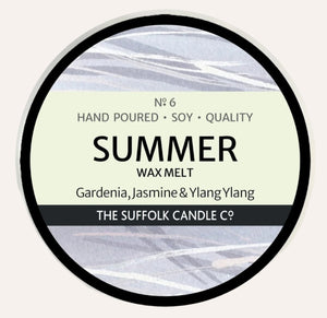 SUMMER - Gardenia, Jasmine and Ylang Ylang - handmade wax melt - 50g