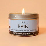 RAIN - Lemon Verbena, Pink Peony and Ylang Ylang - handmade soy candle - 100g