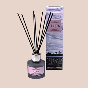 FLORA - Sweet Pea, Hyacinth and Rose - Diffuser - 100ml