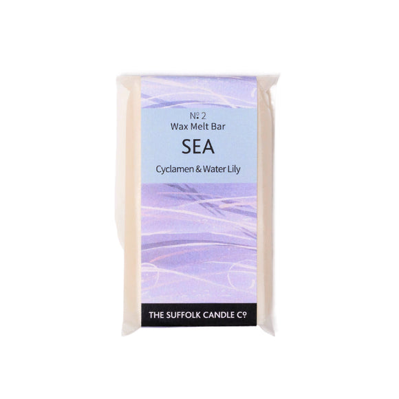 SEA - Cyclamen and Waterlily - handmade wax melt bar - 50g