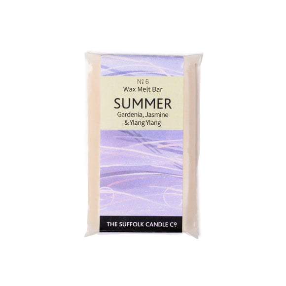 SUMMER - Gardenia, Jasmine and Ylang Ylang - handmade wax melt bar - 50g